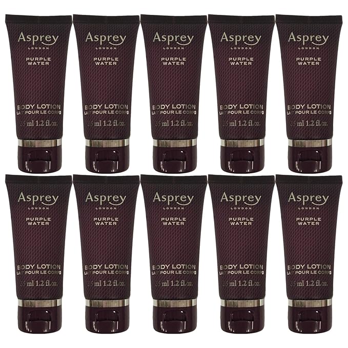 Asprey Purple Water Lotion lot of 10 each 1.2oz Bottles Total of 12oz-VivaGrace Women
