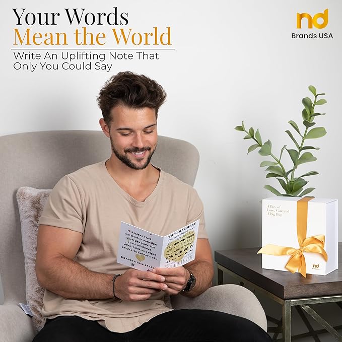 Self Care Gifts for Women, Birthday Gift Care Package, Get Well Soon Gift Basket Relaxing Spa Gift Box Thinking of You Gift Set for Sister Best Friend-VivaGrace Women