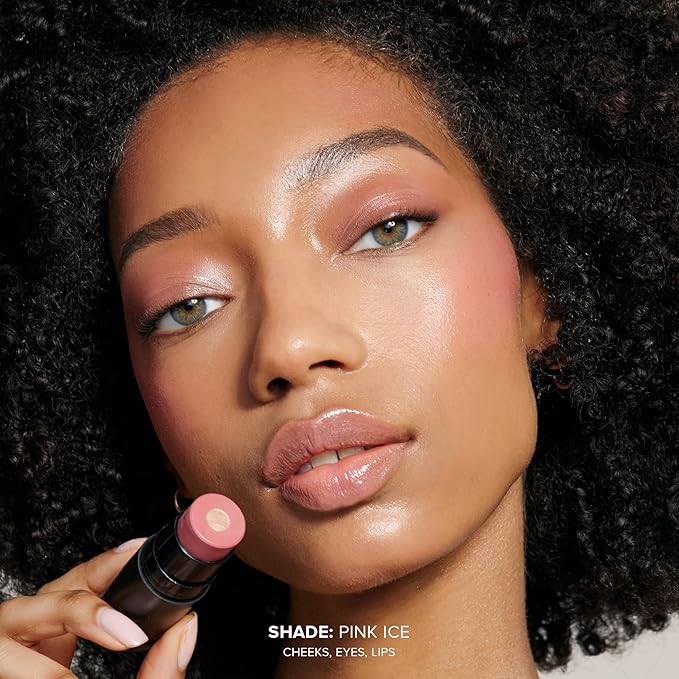 Nudies Matte + Glow Core All Over Face Blush Color - Pink Ice-VivaGrace Women