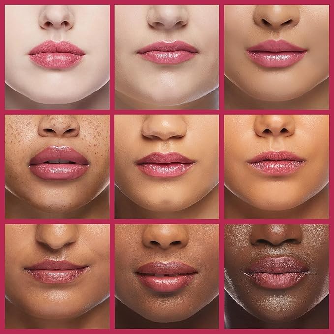 Vaseline, Rosy Lips, Lip Therapy.25 OZ, (Pack of 4)-VivaGrace Women