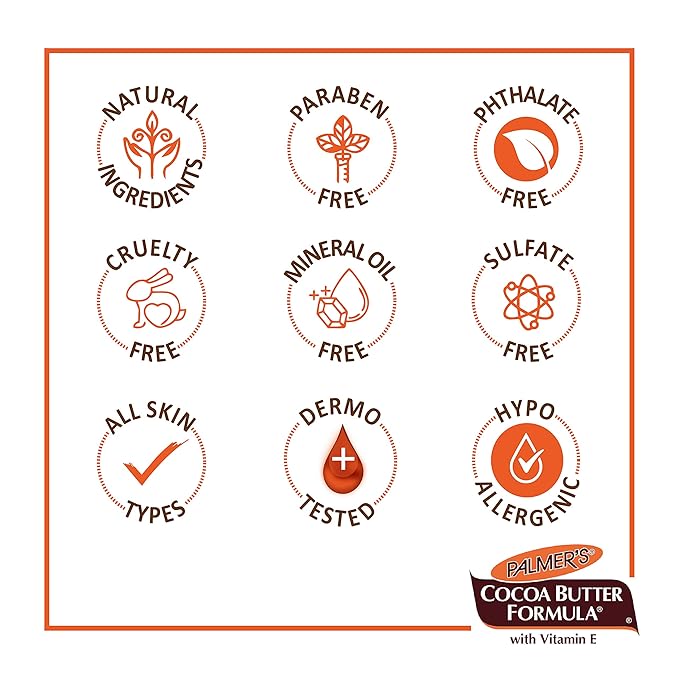 Palmer's Cocoa Butter Formula Massage Cream for Stretch Marks and Pregnancy Skin Care, 4.4 Ounces (Pack of 6)-VivaGrace Women