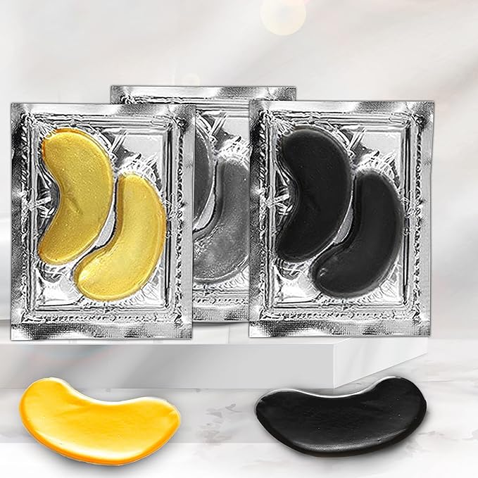 Under Eye Anti-Aging Eye Mask Collagen Patch Treatment for Minimizing Wrinkles, Puffy Eyes, Eye Bags, Dark Circles, Fine Lines Under the Eye, Looking Less Tired, Revitalizing, Moisturizing and-VivaGrace Women