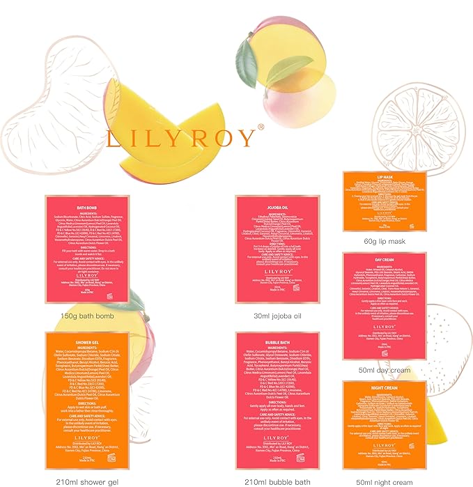 Mother's Day Gift for Mom - Luxury 20-Piece Tropical Spa Gift Set for Women, Bath & Body Care Kit with Shower Gel, Makeup Bag | Christmas, Valentine's, Birthday, Relaxation Gift for All Occasions-VivaGrace Women