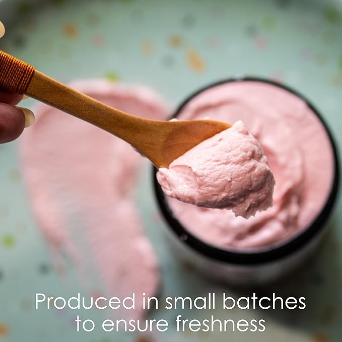 Rose Body Butter for Dry Skin with Whipped Shea Butter and Pure Essential Oil | Ultra Hydrating Rose Lotion for Women | All Natural Moisturizer with No Synthetic Fragrances-VivaGrace Women