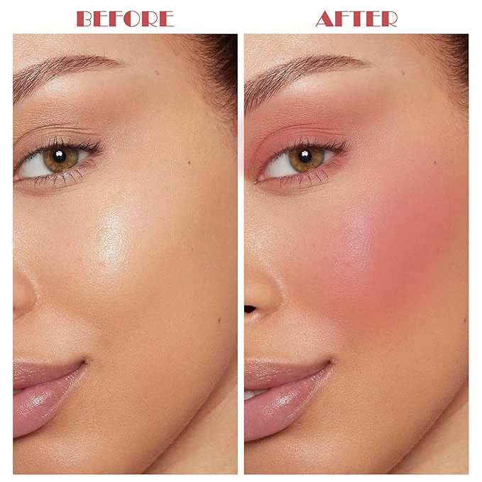 Cream Blush Makeup,Buildable Blush Stick for Cheeks,Matte Finish,Long Wear,Easy Application,Lightweight Multi Stick-VivaGrace Women