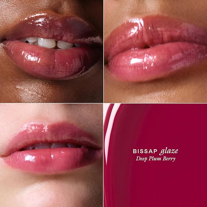 EADEM Le Chouchou Lip Softening Balm, Lip Gloss for Women, Lip Plumper & Lip Mask, Overnight Hydrating & Moisturizing Luxury Lip Balm, 0.5 oz, Bissap Glaze-VivaGrace Women