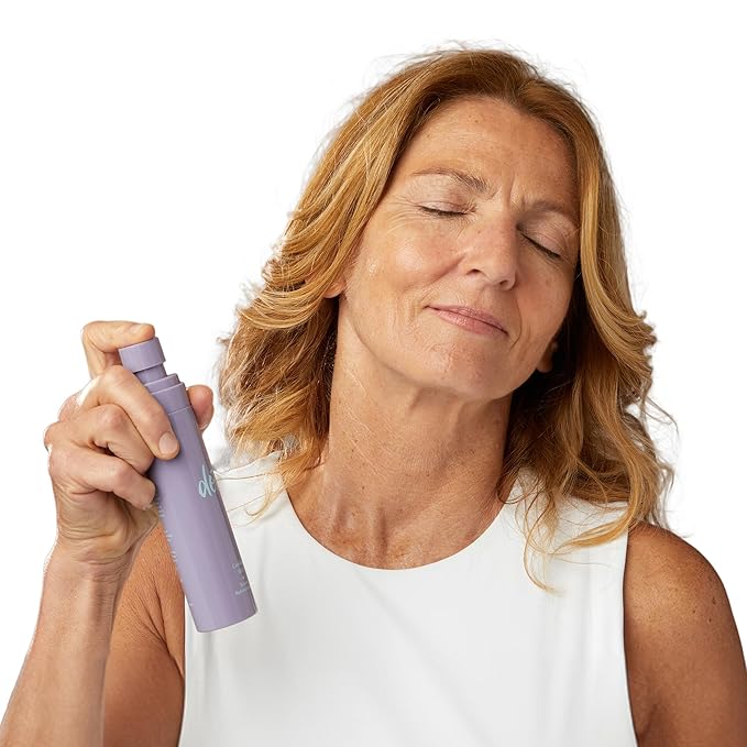 dot Cooling Facial Mist With Vitamin C, Plant-Based Antioxidants & Skin Revitalizing Feminage - Face Mist that Moistures, Rejuvenates & Clarifies – For All Skin Types – Menopause Skincare - 3.4 oz-VivaGrace Women