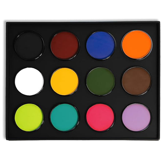 Mehron Makeup Paradise Makeup AQ ProPalette - 12 Colors-VivaGrace Women