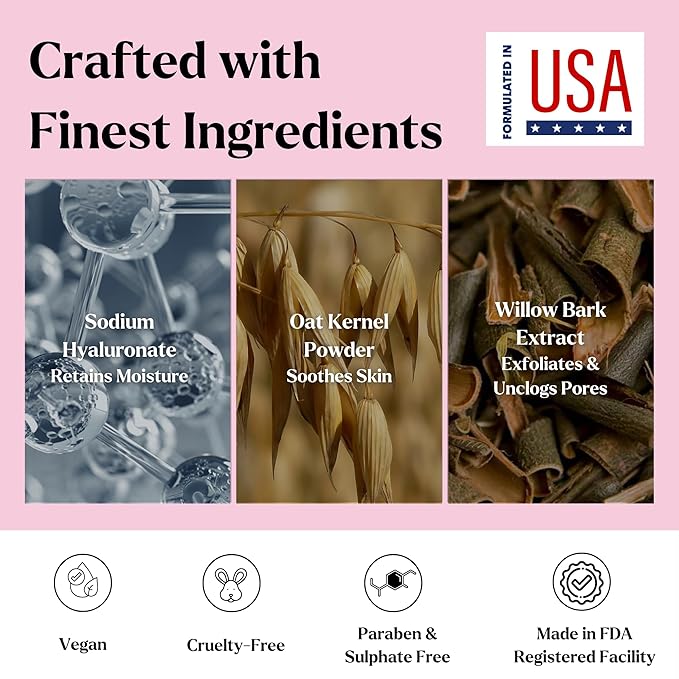 Jelly Face Mask for Facials - Bulgarian Rose Hydrating, Brightening & Nourishing Jelly Mask with Free Jade Roller & Spatula | Professional Hydrojelly Masks | Vajacial Jelly Mask Powder | 23 Oz Jar-VivaGrace Women