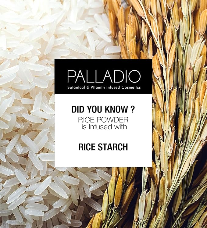 Palladio, Pressed Rice Powder, Natural, 0.26 Ounce-VivaGrace Women