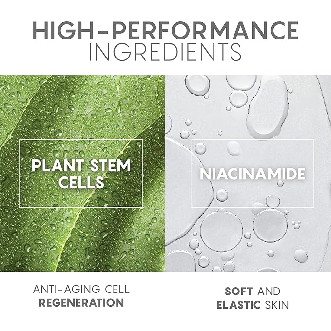 Beautyboost Hydro Booster Anti-Aging Cream W/Hyaluronic Acid, Cotton Stem Cells, Squalane & Niacinamide- 1.7 Fl Oz Gel-Cream Moisturizer for Extra-Dry Skin, Skin Elasticity, Quick-Absorbing-VivaGrace Women