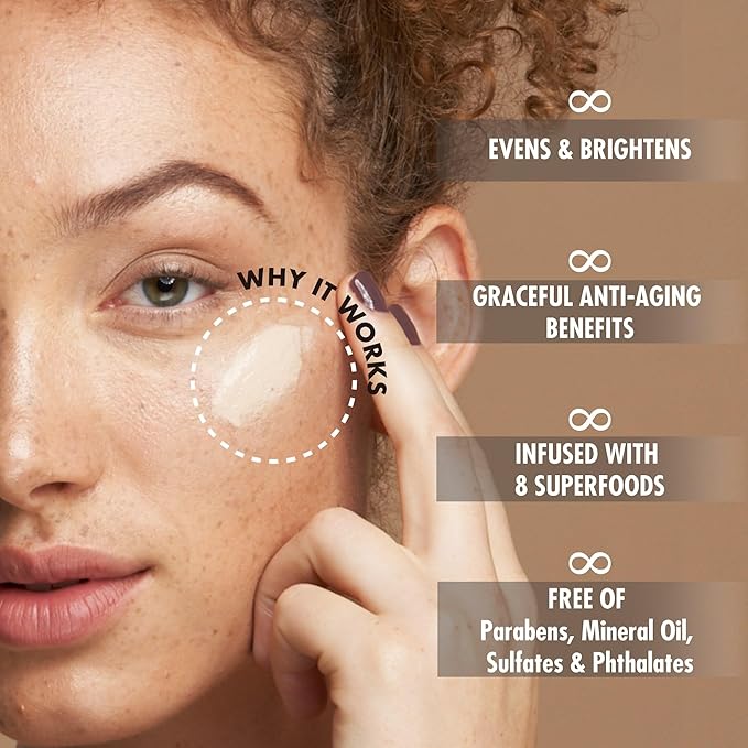 YENSA Tone Up Primer Essential Glow - Clean Superfood Formula with 8 Skin-Loving Ingredients - Minimizes Pores, Fine Lines & Wrinkles - Lightweight Satin-Sheen Finish-VivaGrace Women