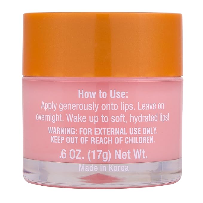 Tree Hut Watermelon Overnight Lip Mask | Leave on Overnight & Wake up to Soft, Hydrated Lips | Elevate your Self Care Routine | .6 oz.-VivaGrace Women