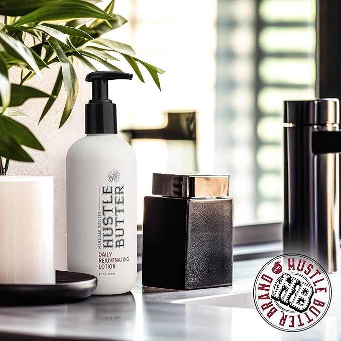 Hustle Butter Tattoo Aftercare - Daily Moisturizing Lotion - Naturally Derived Vegan Cruelty Free - Everyday All Over Use for Tattoos - 9 fl oz-VivaGrace Women