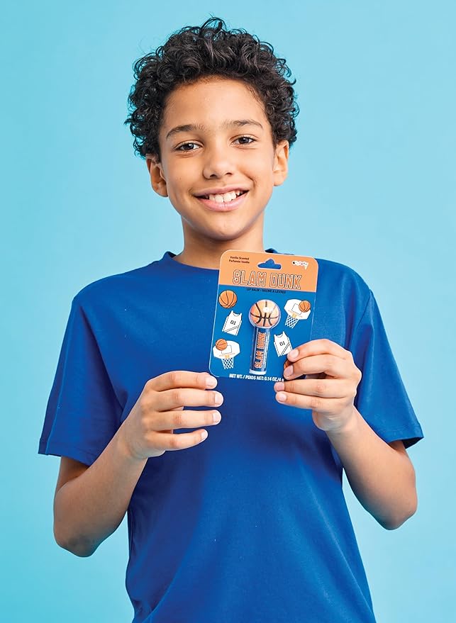 iscream Sport-Tastic Basketball Shaped Vanilla Scented Lip Balm-VivaGrace Women