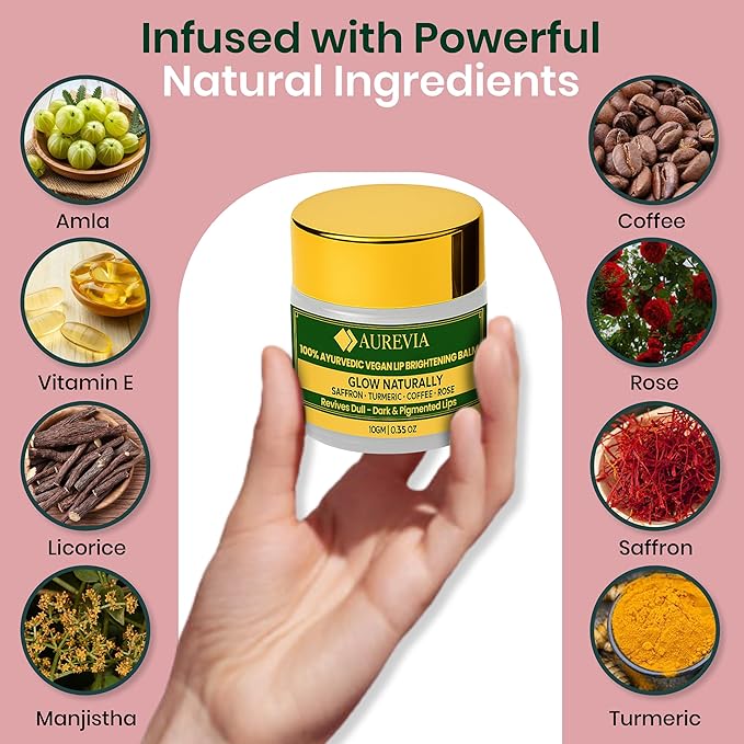 Vegan Lip Balm for Dull, Dark & Smokers' Lips | Naturally – Hydrating & Moisturizing - Antioxidant-Rich-VivaGrace Women