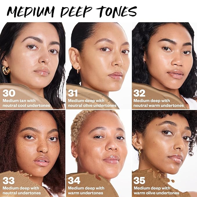 Kosas BB Burst Tinted Face Gel Cream - Supports Healthy Collagen, Smoothes Skin, Hydrates & Moisturizes - Lightweight Buildable Coverage - Medium Deep Warm Olive 35, (1 Oz/30 ML)-VivaGrace Women