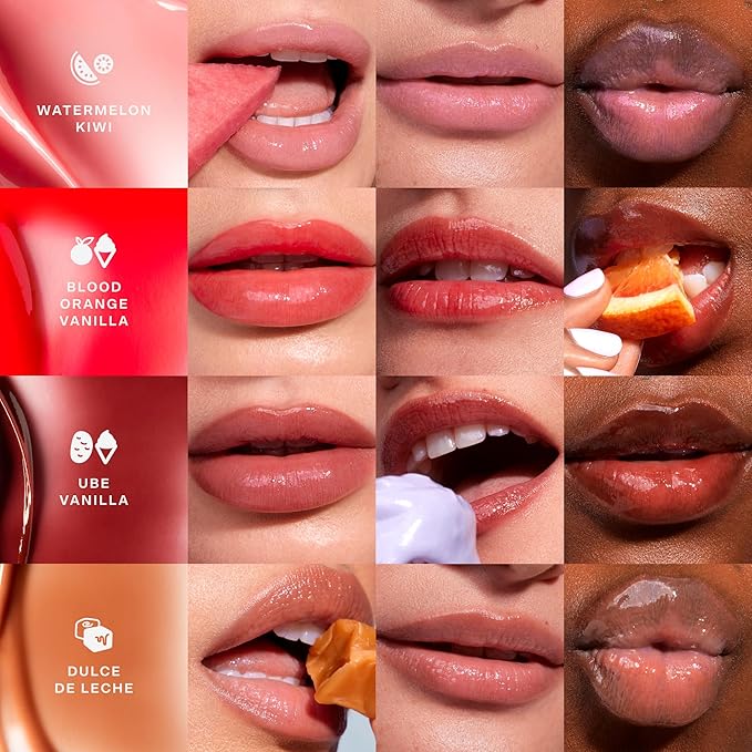 Tower 28 LipSoftie Hydrating Lip Treatment Balm, Moisturizing Lip Mask for Chapped Lips - SOS Vanilla Flavor, Clear Gloss-VivaGrace Women