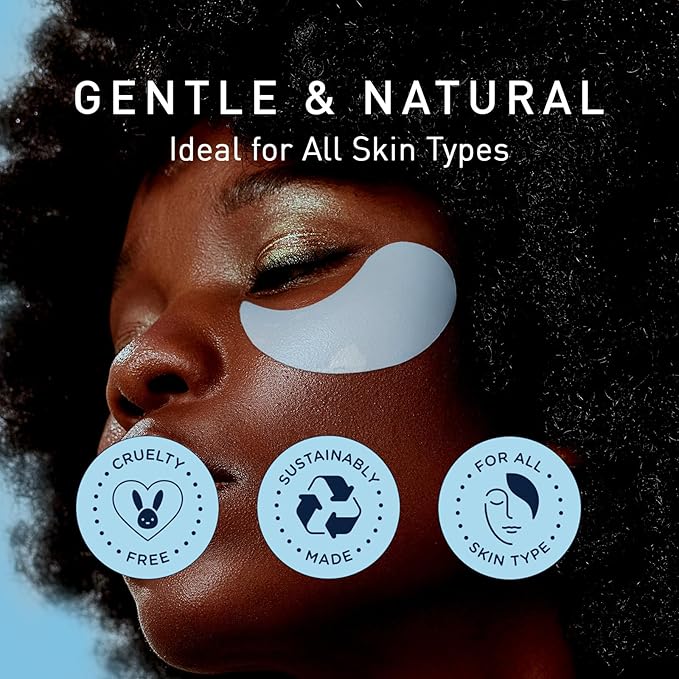 Enaskin Naturals Under Eye Patches for Dark Circles: 60 Pairs Retinol Collagen Eye Gels Mask - Reduce Wrinkles Puffy & Bags - Skin Treatment Pads - Anti Aging Moisturizer For Women (Blue 2 Pack)-VivaGrace Women