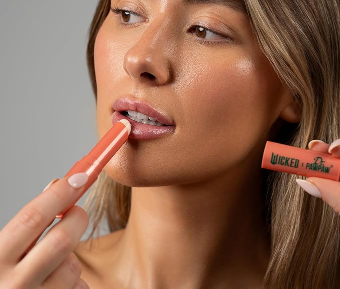 Dr. PawPaw Wicked Glimmer Lip Balm - Moisturizing, Shimmer Tinted Lip Balm for Women - Vegan, Nourishing, Hydrating - 0.1 oz-VivaGrace Women