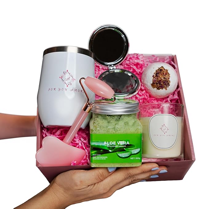 Relaxing Spa Care Package, Thinking of You Gifts for Women, Gifts for Women, Birthday Baskets, Get Well Soon Gifts, Her, Sister, Mom, Best Friends-VivaGrace Women