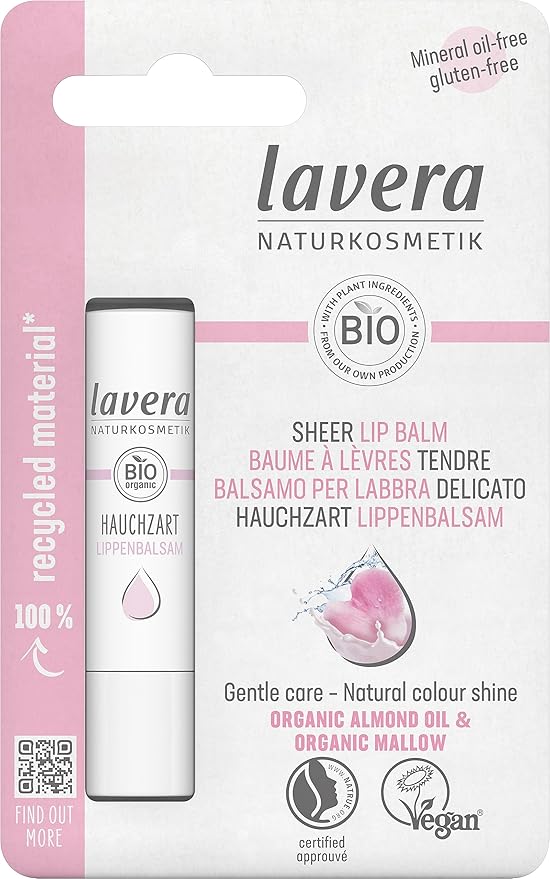Lavera Organic Sheer Lip Balm New 0.18 oz-VivaGrace Women