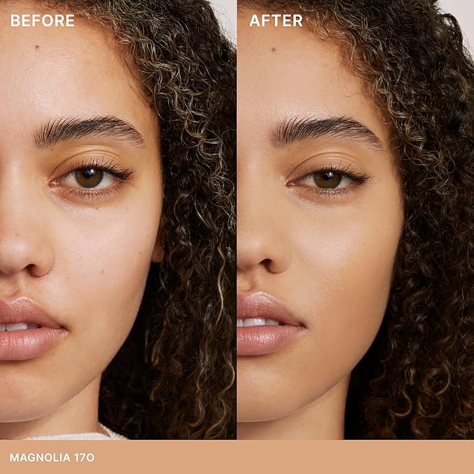 ILIA - Skin Rewind Complexion Stick - Foundation + Concealer + Skincare | Non-Toxic, Vegan, Cruelty-Free, Clean Makeup (17O - Magnolia, 0.35 oz | 10 g)-VivaGrace Women
