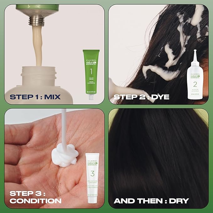 Clairol Natural Instincts Demi-Permanent Hair Dye, 9 Light Blonde Hair Color, Pack of 1 - Packaging May Vary-VivaGrace Women