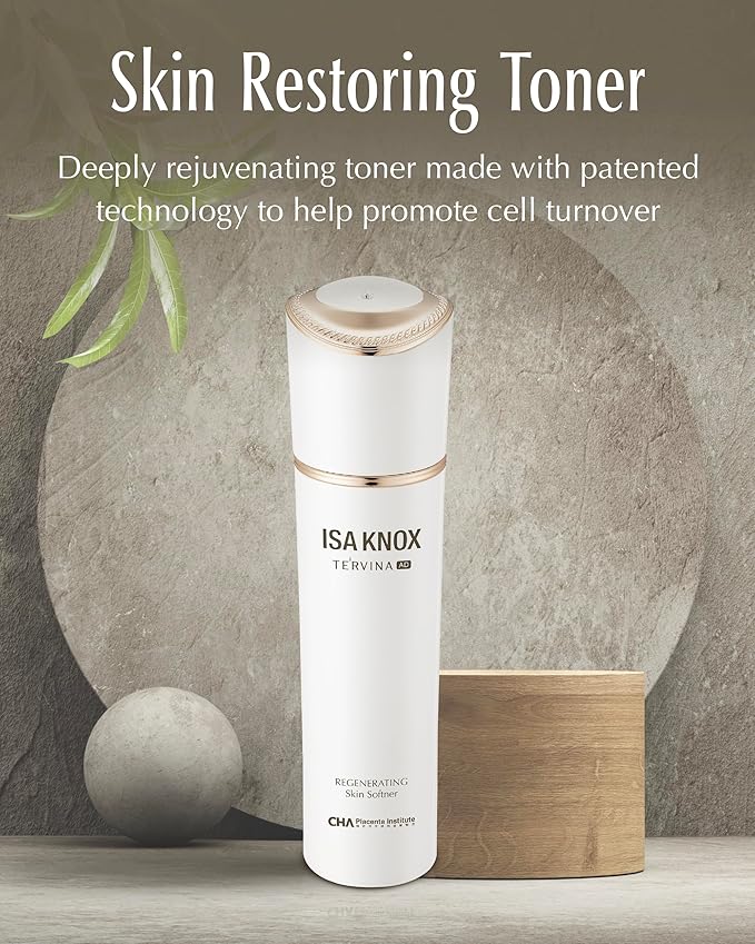 ISA KNOX TE'RVINA AD Regenerating Skin Softener (5.1fl oz) - Hydrating, Nourishing & Firming Toner for Youthful and Radiant Skin, Placenta, Rose Absolute | Korean Skincare-VivaGrace Women