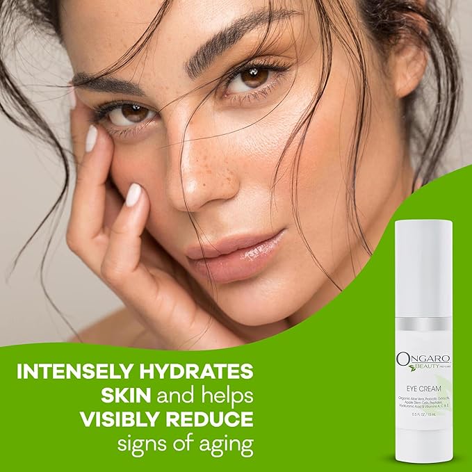 Eye Wrinkle Cream for Women - Organic Anti-Aging Dark Circles Under Eye Treatment - Under Eye Cream for Puffiness and Bags Under Eyes, Crow's Feet- Hyaluronic Acid, Vitamins A, C & E-VivaGrace Women