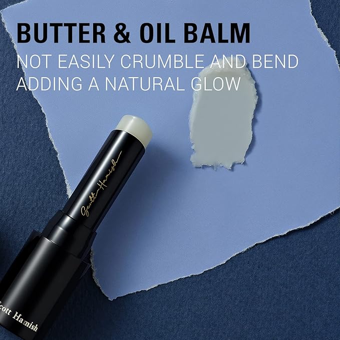 Courage Lip Balm – Hydrating Lip Balm for Men - Shea Butter & Cica to Moisturize & Soothe Dry, Chapped Lips – Anti Aging Lip Moisturizer to Restore Radiance and Improve Softness of Lips, 0.12oz.-VivaGrace Women