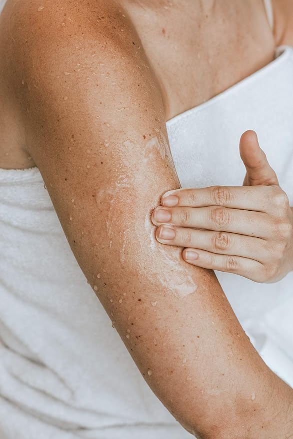 KP Elements Body Scrub (8 fl oz) | Keratosis Pilaris Treatment | Exfoliating Body Scrub and Body Moisturizer for Dry Skin | Helps Reduce Red Bumps | Body Skin Care Product for Men and Women-VivaGrace Women