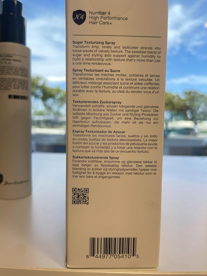 Number 4 Sugar Texture Spray for Hair, Wavy Hair Products, Texturizing Spray, 4.9 oz-VivaGrace Women