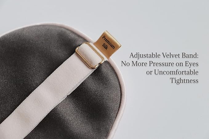 Silk Eye Mask for Sleeping (Rose Water)-VivaGrace Women