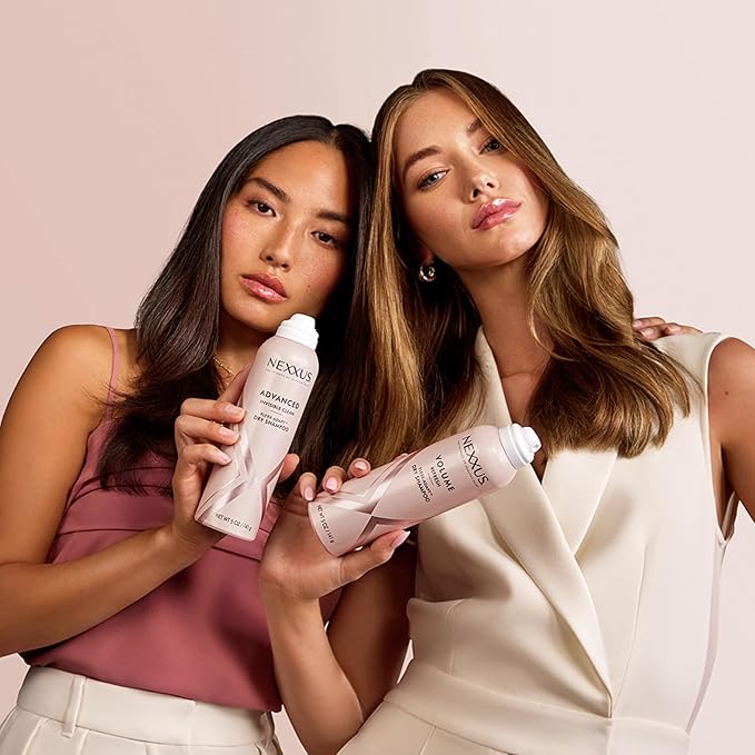 Nexxus Volume Refresh Dry Shampoo For Oil Control + Root-Lifting 72 Hour Freshness with FLEXX-ADAPT Technology 5 oz-VivaGrace Women