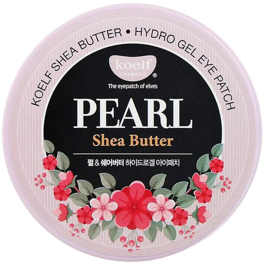 Koelf Pearl Shea Butter Hydrogel Eye Patch, 60 Patches-VivaGrace Women