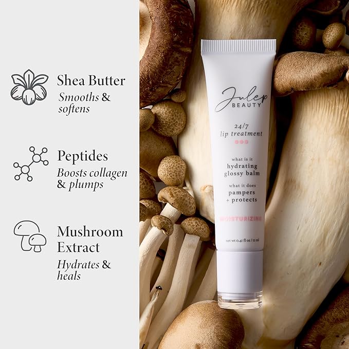 Julep 24/7 Lip Treatment Hydrating Glossy Balm Lip Mask Trio – Barely There, Gotta Glow, Pink and Polished – For Moisturized, Hydrated Lips – Vegan & Cruelty-Free-VivaGrace Women