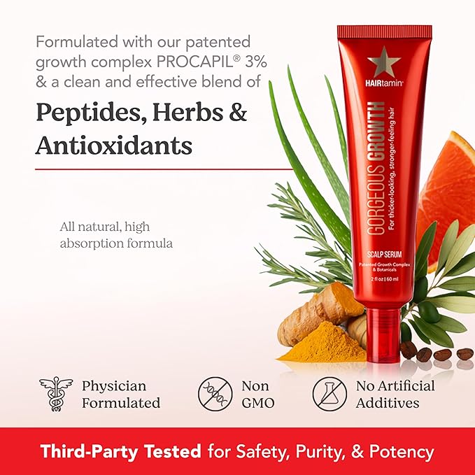 HAIRtamin Scalp Serum | Visibly Thicker, Nourished Hair and Healthy Scalp Treatment (Two Pack)-VivaGrace Women