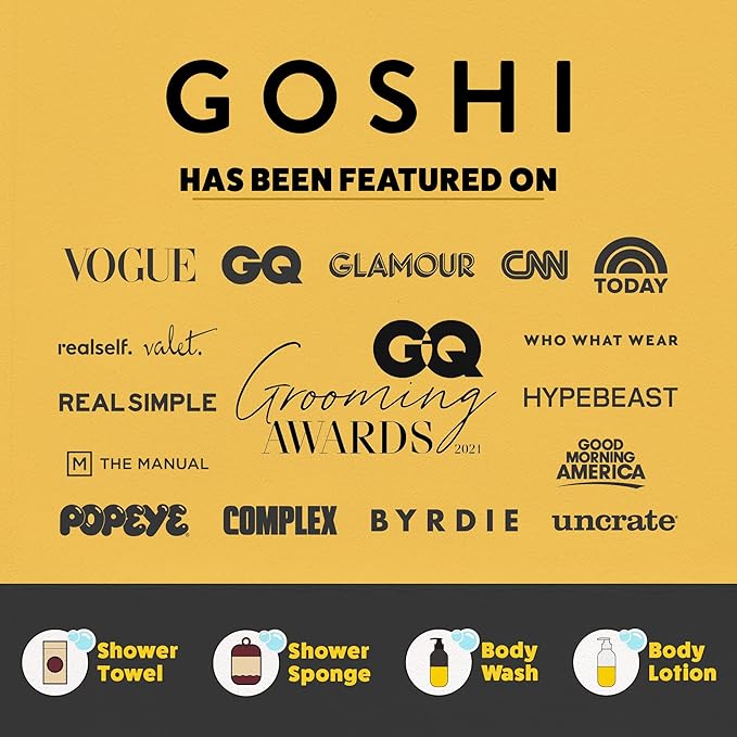 GOSHI Exfoliating Shower Sponge - Rip-Resistant, Rapid-Drying Exfoliating Bath Sponge for All Skin Types - Brick Red - Made in Japan-VivaGrace Women