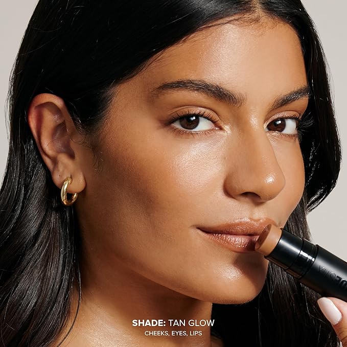 Nudies Matte + Glow Core All Over Face Blush Color - Tan Glow-VivaGrace Women