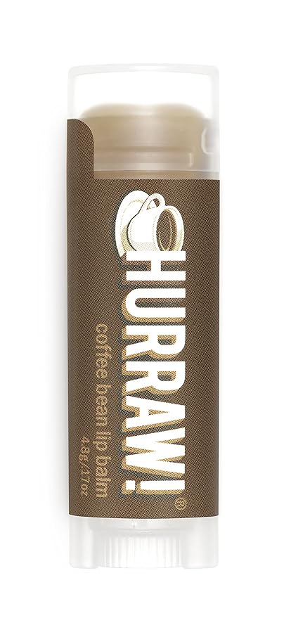 Hurraw! Coffee Bean Lip Balm: Organic, Certified Vegan, Cruelty and Gluten Free. Non-GMO, 100% Natural Ingredients. Bee, Shea, Soy and Palm Free. Made in USA-VivaGrace Women