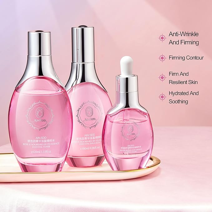 Hyaluronic Acid Anti Aging Skin Care Set Daily Skincare Kit For Women Gift Set 7 Pieces Women Beauty Set-VivaGrace Women