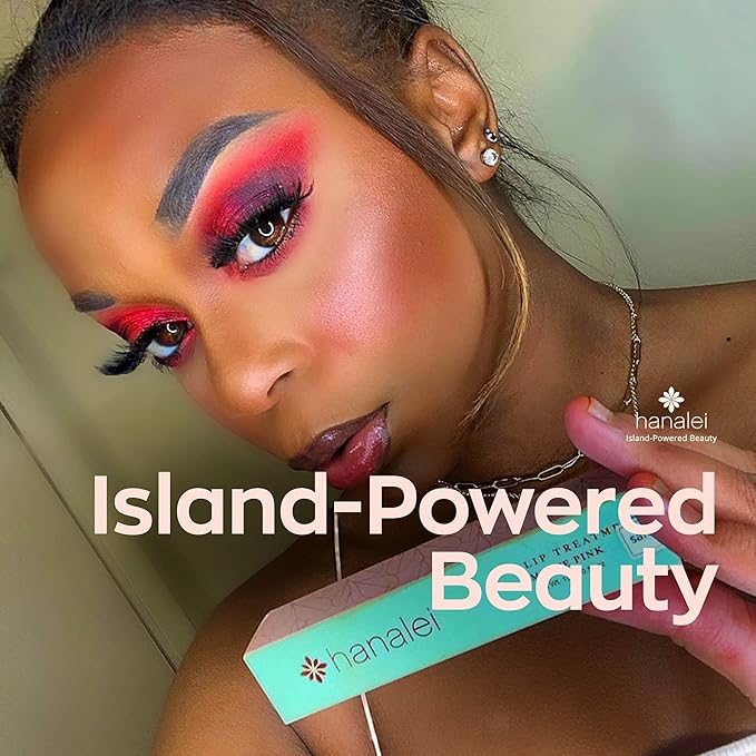 Hanalei Hydrating Lip Treatment Balm – Cruelty-Free, Paraben-Free Moisturizer for Severely Dry, Chapped Lips – Kukui Oil, Shea Butter & Grapeseed Oil –Mauve Pink Tint, Travel-Size 3-Pack (5g X 3)-VivaGrace Women