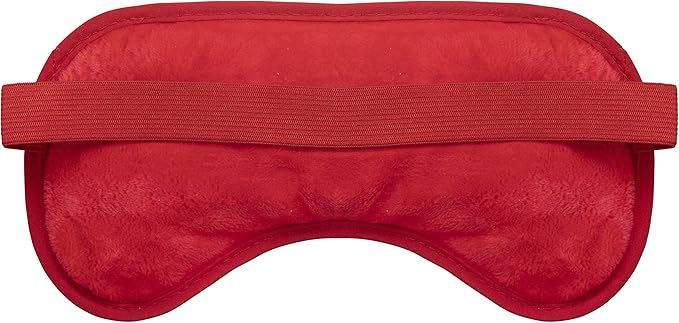 Plush Gel Eye Mask for Puffy Eyes, Red - Cold Eye mask to Treat Dark Circles, Sinuses, Dry Eyes, and for Allergy Relief - Microwave Safe for Heat Therapy-VivaGrace Women