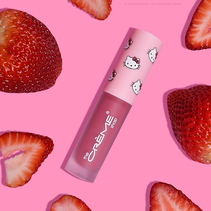 The Crème Shop x Sanrio Hello Kitty Collection: Ultimate Lip Elixir - Kawaii Kiss Lip Oil Set with Nourishing Ingredients - Perfect for Hydration, Shine, and a Hint of Tint (Set of 4)-VivaGrace Women