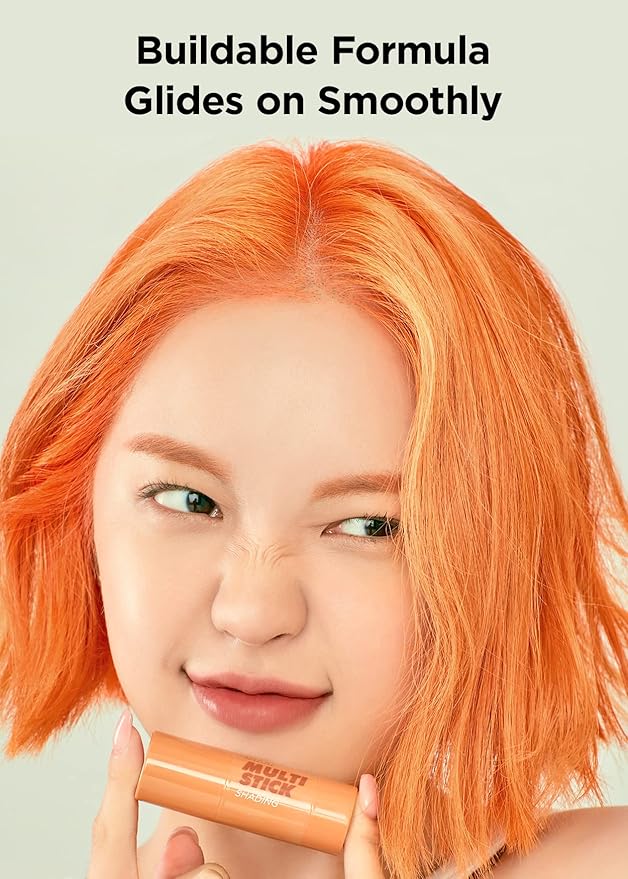 I'M MEME I'm Multi Stick Duo | Shading and Highligthing Stick for Face | Easy Blending Matte Finish Formula Suitable for Beginners-VivaGrace Women