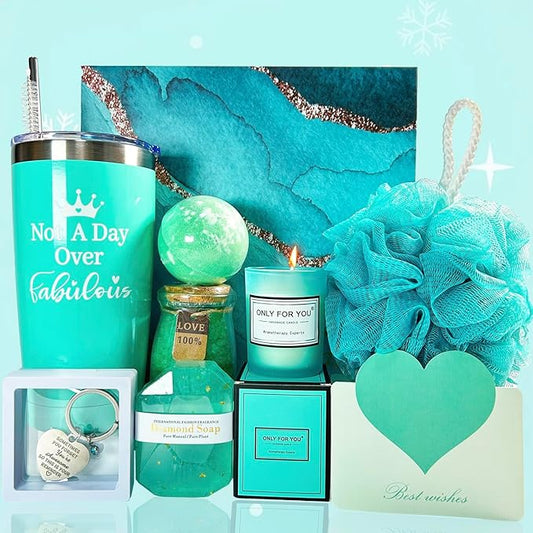 Birthday Gifts for Women, Relaxation Spa Gift Set, Unique Gift Basket for Mom Sister Wife Best Friends Female Coworker Teacher Nurse, Women Birthday Gifts-VivaGrace Women