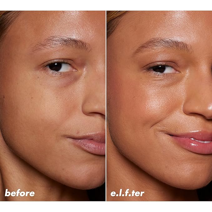 e.l.f. Halo Glow Skin Tint SPF 50, Tinted Moisturizer For Light, Buildable Coverage, Creates A Natural Glow, Vegan & Cruelty-Free, 11 Tan Warm-VivaGrace Women