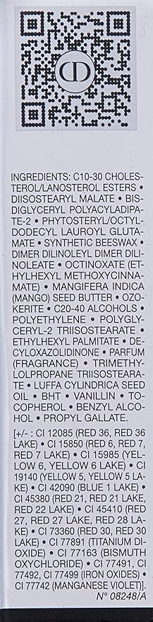Dior Christian Dior Addict Glow Color Awakening Lip Balm SPF 10, No. 004 Coral, 0.12 Ounce-VivaGrace Women