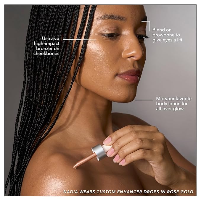 COVER FX Custom Enhancer Drops - Sunlight: Classic Gold Finish - 15mL - Radiant Glow - Liquid Highlighter-VivaGrace Women
